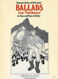 Book Cover for Ballads From Paul Bunyan by Benjamin Britten