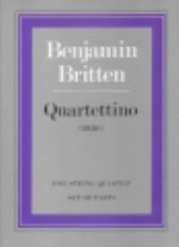 Book Cover for Quartettino by Benjamin Britten