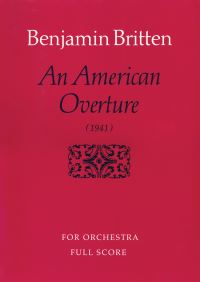 Book Cover for An American Overture by Benjamin Britten