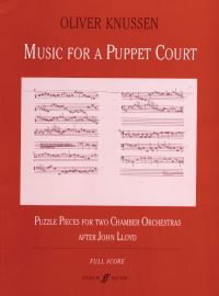 Book Cover for Music for a Puppet Court by John Lloyd