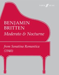 Book Cover for Moderato & Nocturne by Benjamin Britten