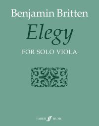 Book Cover for Elegy by Benjamin Britten