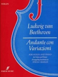 Book Cover for Andante Con Variazioni by Ludwig van Beethoven