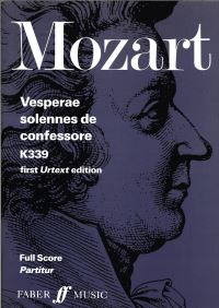 Book Cover for Vesperae Solennes De Confessore (Score) by Wolfgang Amadeus Mozart