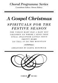 Book Cover for A Gospel Christmas by Daryl Runswick