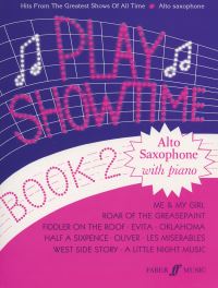 Book Cover for Play Showtime Book 2 (Alto Saxophone) by Fred Glover, Roy Stratford