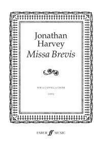 Book Cover for Missa Brevis by Jonathan Harvey