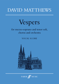 Book Cover for Vespers by David Matthews