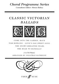 Book Cover for Classic Victorian Ballads by Jonathan Rathbone