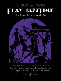 Book Cover for Play Jazztime (Flute) by Alan Gout