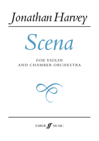 Book Cover for Scena by Jonathan Harvey
