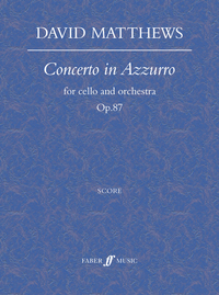 Book Cover for Concerto in Azzurro by David Matthews