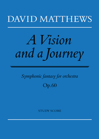 Book Cover for A Vision And A Journey by David Matthews