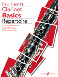 Book Cover for Paul Harris's Clarinet Basics Repertoire by Paul Harris