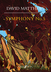 Book Cover for Symphony No.5 by David Matthews