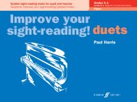 Book Cover for Improve Your Sight-Reading! Piano Duets Grades 0-1 by Paul Harris
