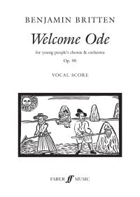 Book Cover for Welcome Ode by Benjamin Britten