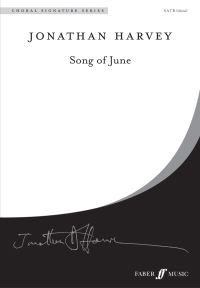Book Cover for Song of June by Jonathan Harvey