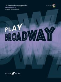 Book Cover for Play Broadway (Piano Solo/CD) by John Kember