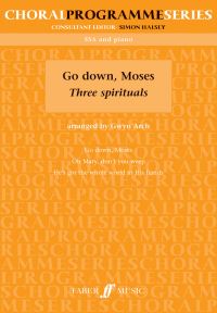Book Cover for Go Down, Moses Three Spirituals by Gwyn Arch