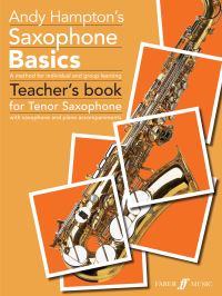 Book Cover for Saxophone Basics Teacher's book (Tenor Saxophone) by Andy Hampton