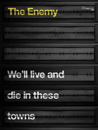Book Cover for We'll Live And Die In These Towns by Lucy Holliday,   The Enemy,   The Enemy