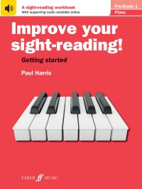 Book Cover for Improve Your Sight-Reading! Piano Pre-Grade 1 by Paul Harris
