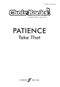 Book Cover for Choir Rocks! Patience by Ben Parry
