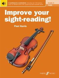 Book Cover for Improve Your Sight-Reading! Violin Grade 3 by Paul Harris