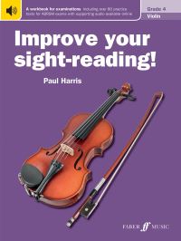 Book Cover for Improve Your Sight-Reading! Violin Grade 4 by Paul Harris