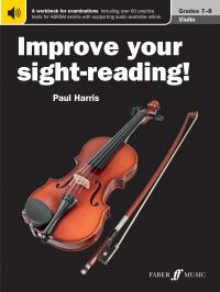 Book Cover for Improve Your Sight-Reading! Violin Grades 7-8 by Paul Harris