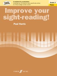 Book Cover for Improve Your Sight-Reading! Trinity Edition Piano Grade 3 by Paul Harris