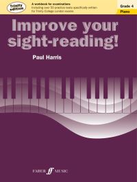 Book Cover for Improve Your Sight-Reading! Trinity Edition Piano Grade 4 by Paul Harris