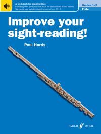 Book Cover for Improve Your Sight-Reading! Flute Grades 1-3 by Paul Harris