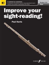 Book Cover for Improve Your Sight-Reading! Flute Grades 6-8 by Paul Harris