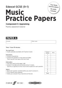 Book Cover for Edexcel GCSE Music Practice Papers (Pack of 4) by Julia Winterson