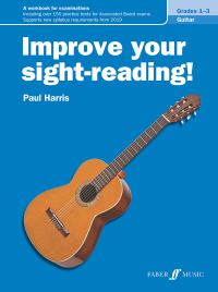 Book Cover for Improve Your Sight-Reading! Grades 1-3 Guitar by Paul Harris