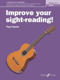 Book Cover for Improve Your Sight-Reading!. Grade 4-5 Guitar by Paul Harris