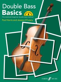 Book Cover for Double Bass Basics by Paul Harris, Jessica OLeary