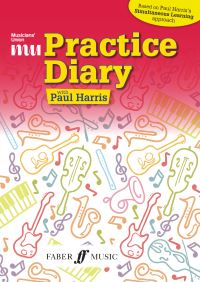 Book Cover for Musicians' Union Practice Diary by Paul Harris
