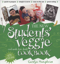 Book Cover for The New Students' Veggie Cookbook by Carolyn Humphries