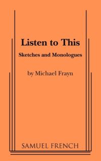Book Cover for Listen to This by Michael Frayn