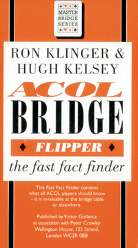 Book Cover for Acol Bridge Flipper by Ron Klinger, H W Kelsey