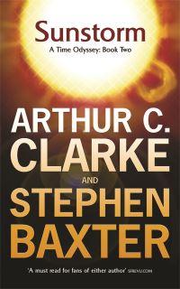 Book Cover for Sunstorm by Arthur C Clarke, Stephen Baxter
