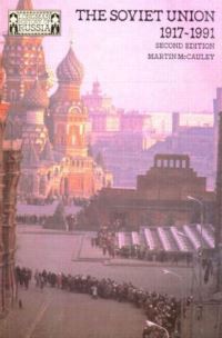 Book Cover for The Soviet Union by Martin McCauley