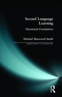 Book Cover for Second Language Learning by Michael Sharwood Smith
