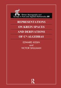 Book Cover for Representations on Krein Spaces and *-Derivations of C*-Algebras by E Kissin, Victor Shulman