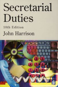 Book Cover for Secretarial Duties by John Harrison