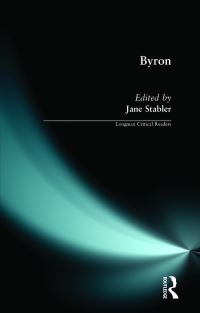 Book Cover for Byron by Jane Stabler