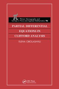 Book Cover for Partial Differential Equations in Clifford Analysis by E I Obolashvili